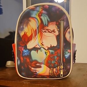 Harley Quinn and Poison Ivy Loungefly backpack
